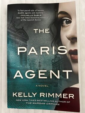The Paris Agent Softcover - Teal & White Cover